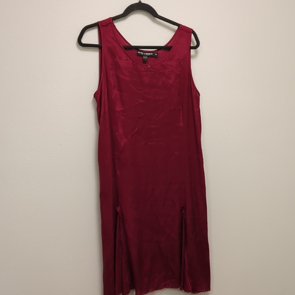 Little Journeys Chicago Durbin Slip Dress - Raspberry Delight